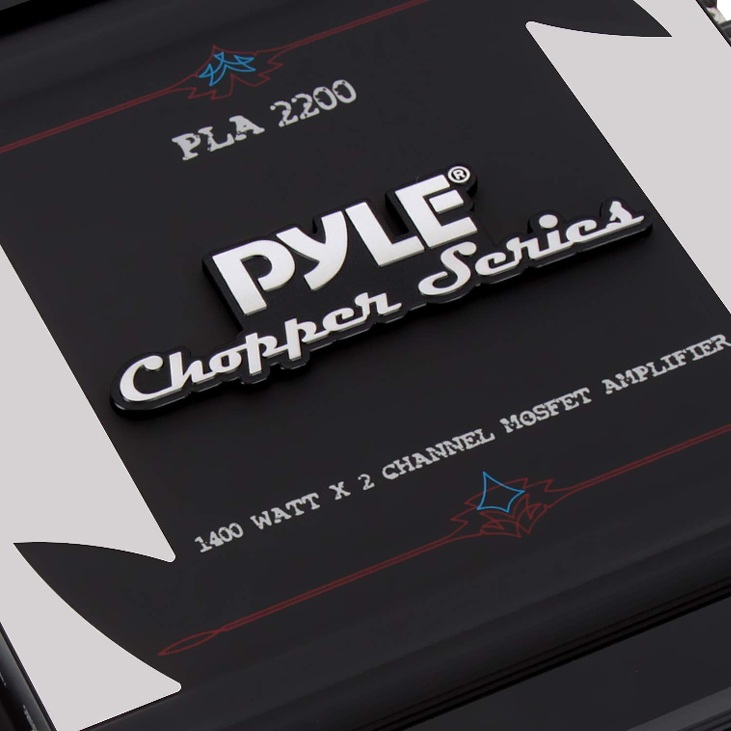Pyle PLA2200 2-Channel 1,400-Watt Bridgeable Mosfet Amplifier