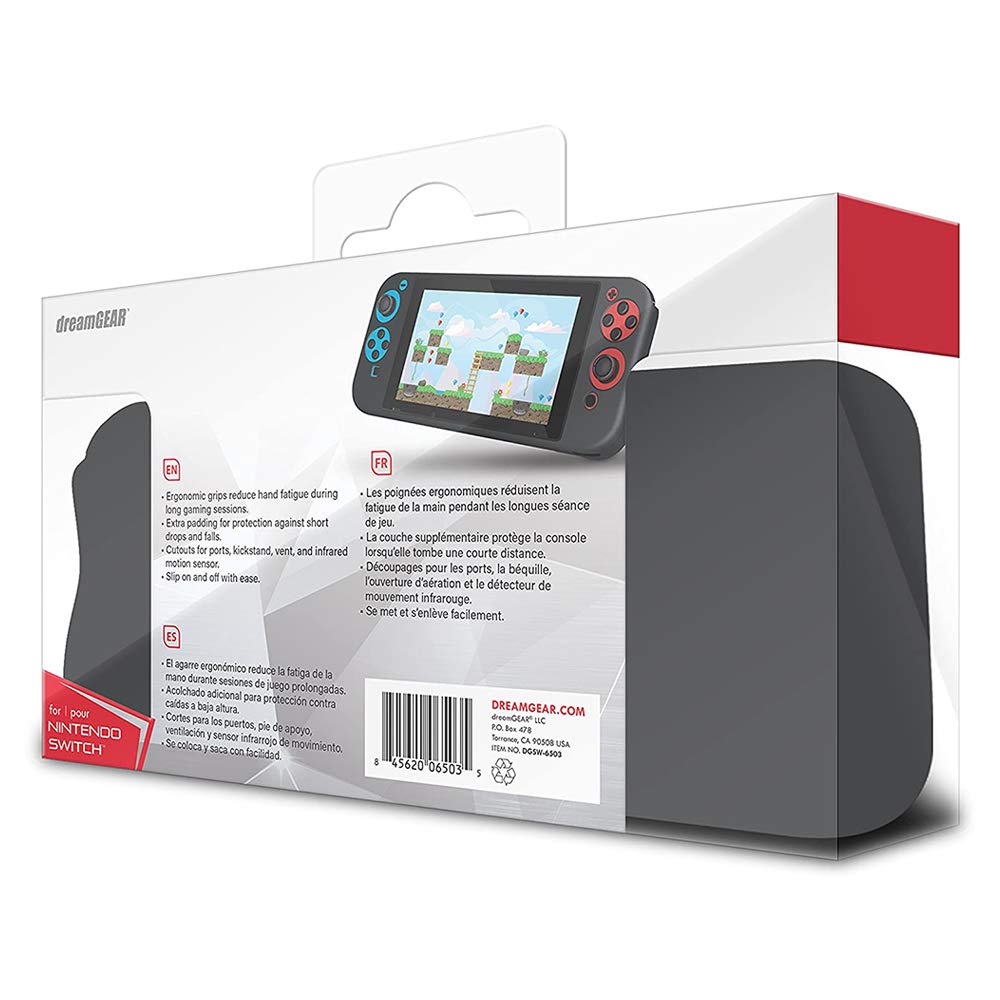 dreamGEAR Comfort Grip - Compatible with Nintendo Switch