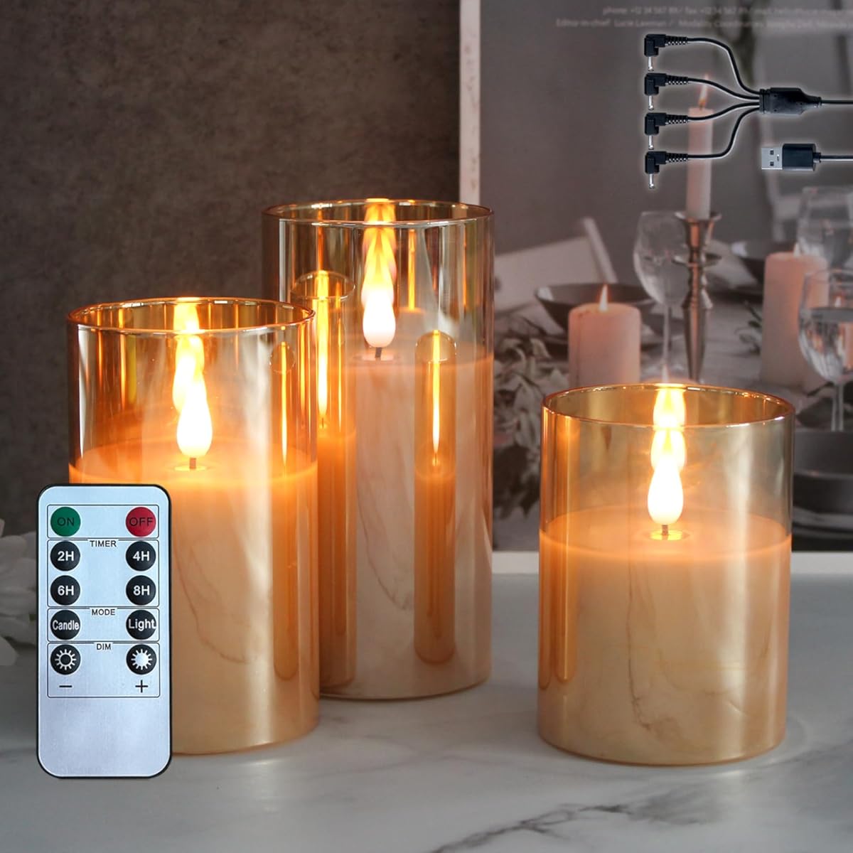 Home & Kitchen  Home & Décor  Candles  Pillar Candles