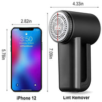 Lint Remover, Rechargeable Fabric Shaver, Intelligent Digital Display Electric Lint Shaver with, Portable Sweater Shavers Lint Removal for Clothes, Blankets, Carpets, Sofa, Curtains
