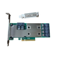 SVNXINGTII SAS9305-24i LSI 9305-24i Logic Controller Card IT Mode 24-Port SAS 12Gb/s pci-e 3.0 HBA SATA SAS (9305-24i Card)