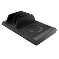 SCOSCHE BLKIT5-SP0 BaseLynx Qi-Certified Modular Wireless Charging Station Compatible with All Qi, Power Delivery 3.0, Standard USB-C or USB-A Devices