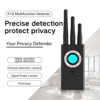 ciciglow Hidden Camera Detector, Hidden Device Scanner with Indicator Light, Anti Spy Detector, Bug Detector, for Hotel Room, Public Bathroom, Locker Room, Hotel, Car, Office, etc. (T16)