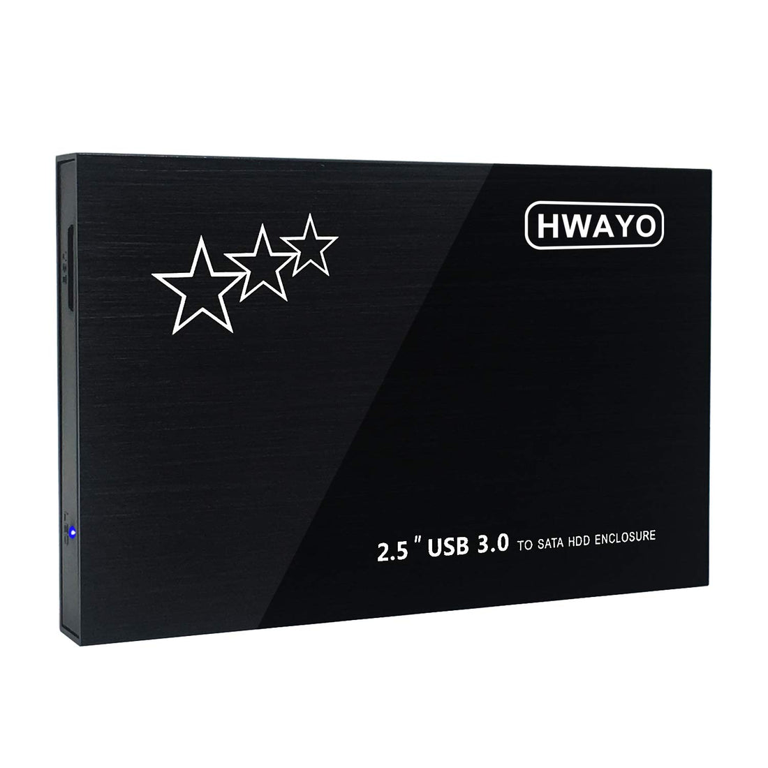160GB External Hard Drive Portable - HWAYO 2.5'' Ultra Slim HDD Storage USB 3.0 for PC, Laptop, Mac, Chromebook (Black)