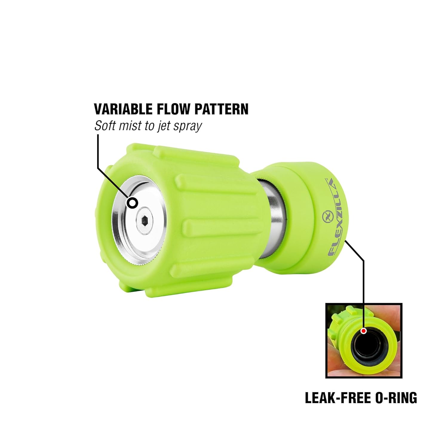 Flexzilla NFZG62 Twist Action Nozzle, Green