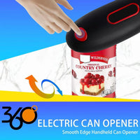 Electric Can Opener, No Sharp Edge Can Opene, One-Touch Electric Can Opener with Auto Shut,Best Kitchen Gadgets Electric Can Openers For Seniors With Arthritis-P1