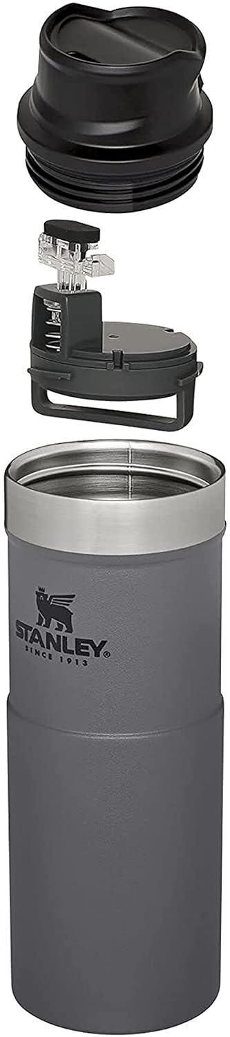 Stanley Classic The Trigger-Action Travel Mug 16OZ Charcoal