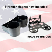 IAG Removable Rear Dual Cup Holder fits Ford Bronco 2021+