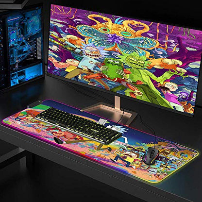 Mouse RGB: Imegny Large Extended Soft LED Mouse Mat – Packaging