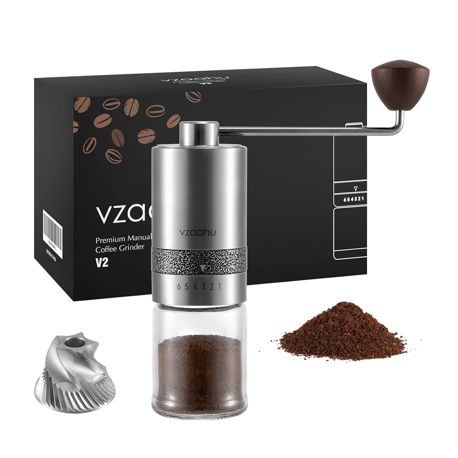 Home & Kitchen  Kitchen & Home Appliances  Coffee, Tea & Espresso  Coffee Grinders  Manual Grinders