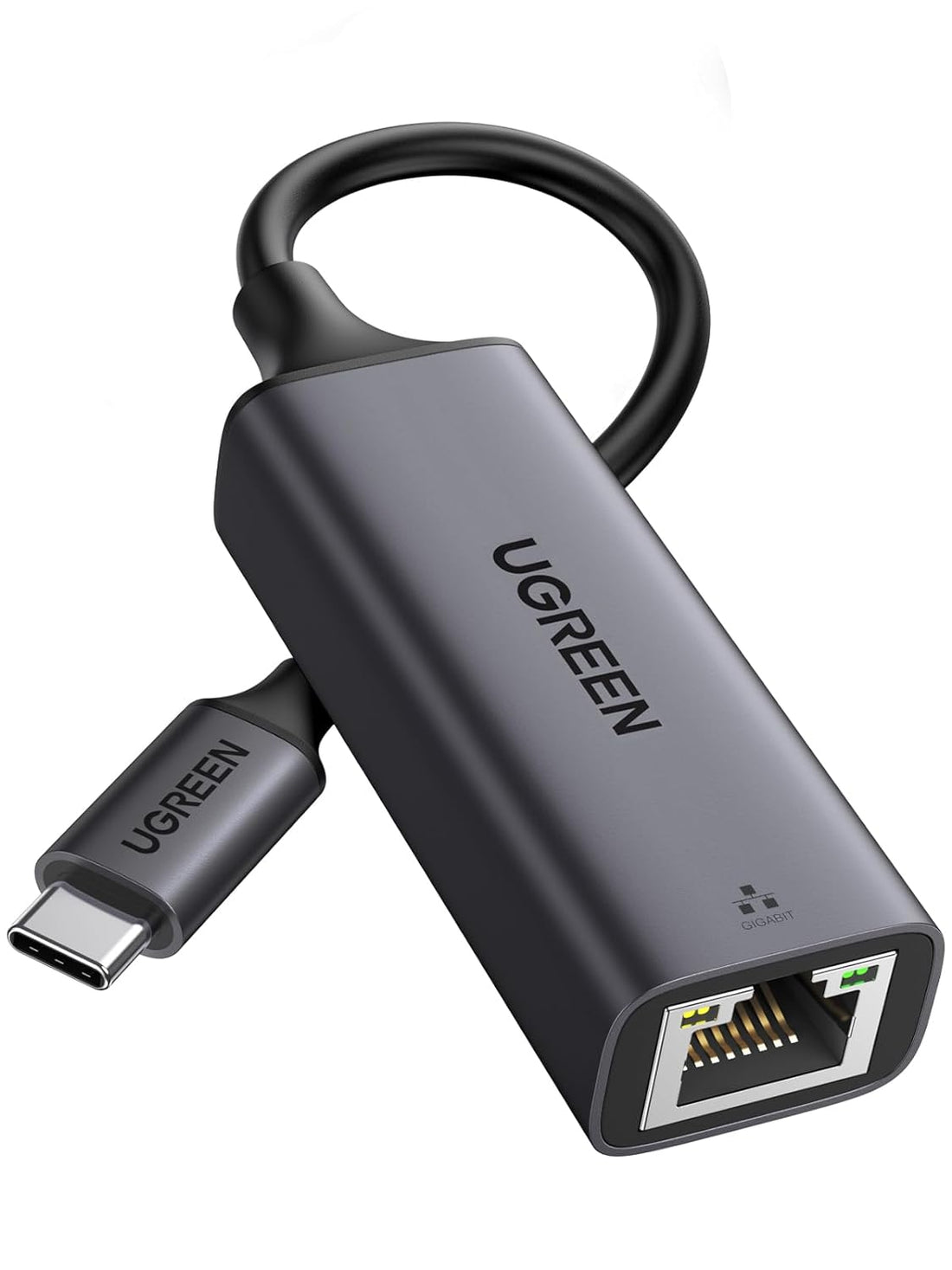 UGREEN USB C to Ethernet Adapter, 1000Mbps, RJ45, Driver-Free, Compatible with Windows, MacOS, iPadOS, ChromeOS, Android, Laptop, Tablet, Smartphone