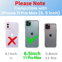 Loheckle for Square iPhone 11 Pro Max Case, Designer Retro Luxury Cases for Women with Ring Stand Holder and Lanyard, Stylish Butterfly Cute Cover for iPhone 11 Pro Max 6.5 Inch