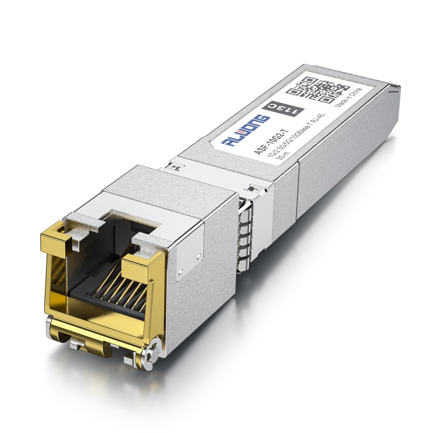 10GBase-T Cisco SFP-10G-T-S Compatible Transceiver, 10G SFP+ Copper RJ-45 Transceiver for Ubiquiti, Meraki, Mikrotik, Netgear, D-Link, Accton, Cumulus, Emulex etc.(CAT.6a/CAT7, 30m) 2-Pack