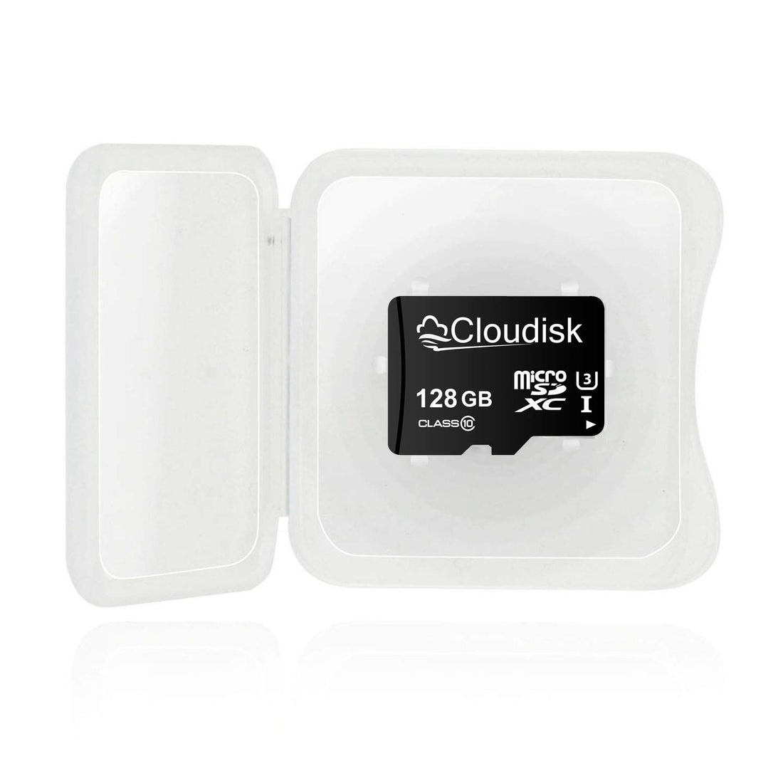 Cloudisk Small Capacity 5Pack 128MB Micro SD Card in Bulk Pack (NOT GB) with SD Adapter USB Card Reader Memory Card for Small Data, Files, Advertising or Promotion (Too Small for Any Videos)