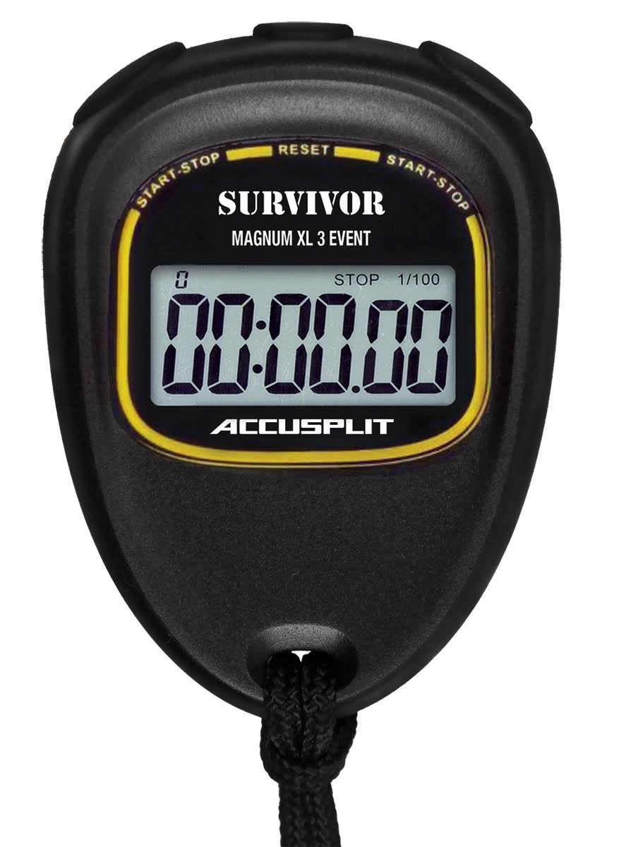 ACCUSPLIT Survivor - S3E EVENT Stopwatch with Magnum Display