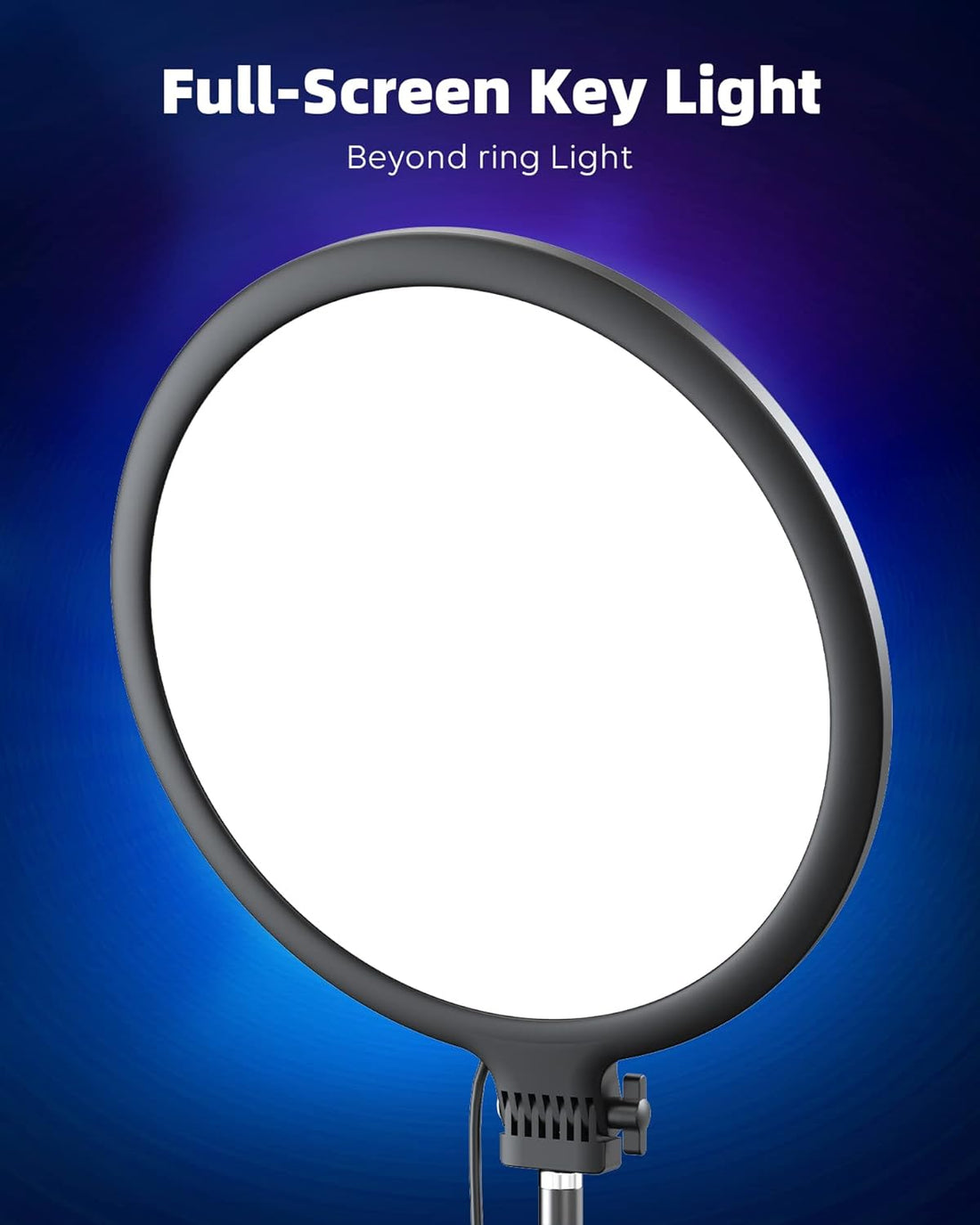 Ring Light with Stand and Phone Holder