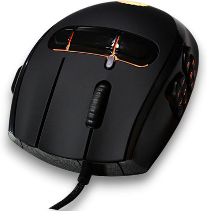 MMO Gaming Mouse with 23 Programmable Buttons and 16 – Side View