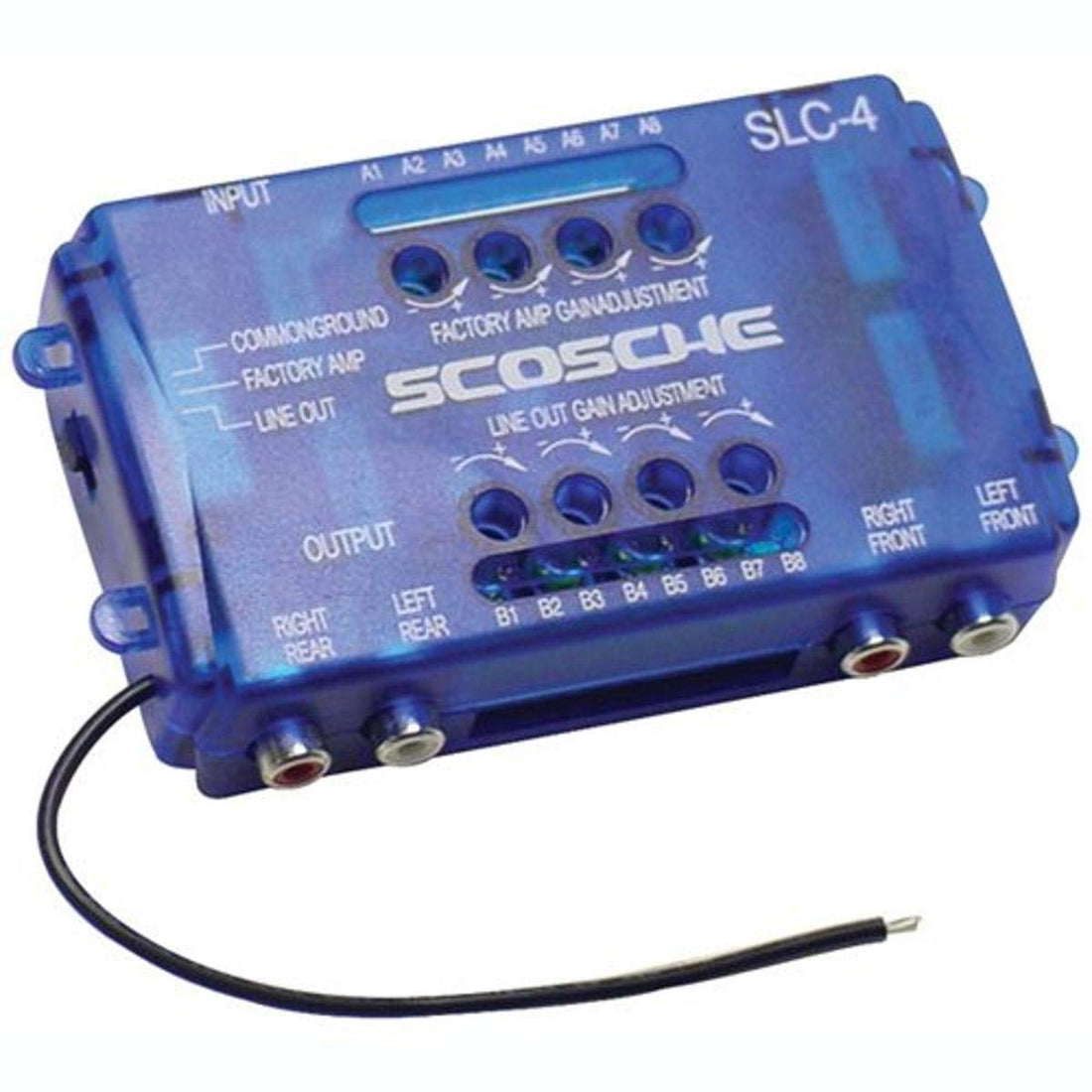 Scosche SLC4 Speaker Level Converter With 80 Watt Max