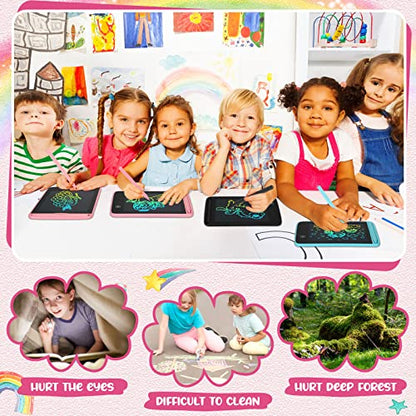 Zhehao 8 Pcs LCD Writing Tablet 6.5 Inch Colorful Drawing – Packaging