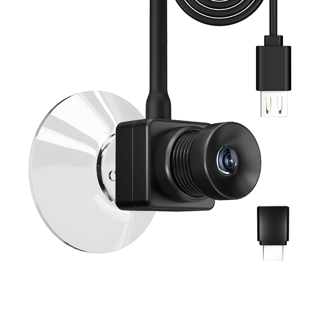 IYOFINE Eye to Cam 3 Webcam 1080P Manual Focus with Suction Cup of Middle Screen, Eye to Camera,Center Screen Webcam,Create a Positive Connection in Every Calls/Conferencing (1080P MF)