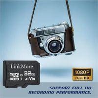 LinkMore 32GB (32 X 2) XV11 Micro SDHC Card, A1, UHS-I, U1, V10, Class 10 Compatible, Read Speed Up to 95 MB/s, SD Adapter Included