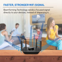 Linksys Max-Stream AC2200 High-Performance Tri-Band Mesh WiFi Router (MR8300)