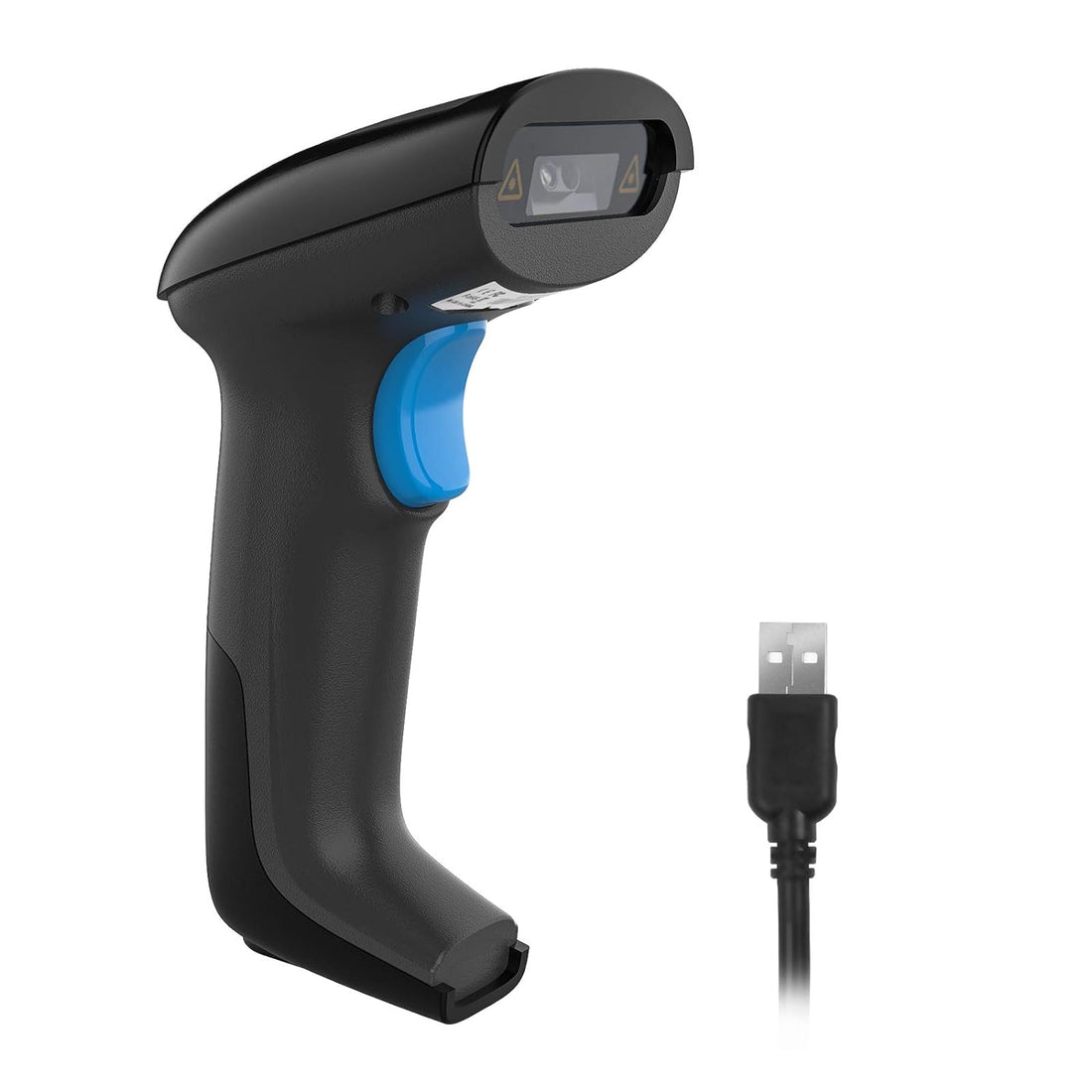 REALINN Handheld 2D Barcode Scanner QR PDF417 Data Matrix 1D Bar Code Scanner Wired Barcode Reader with USB Cable for Mobile Payment, Store, Supermarket