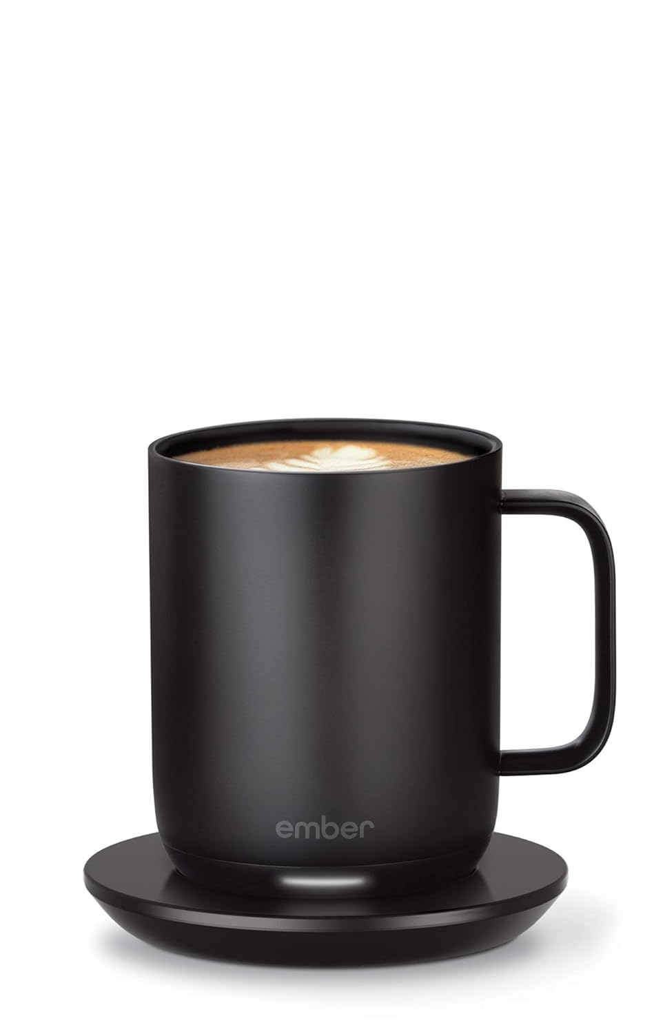 Ember Temperature Control Smart Mug 2 Charging Coaster, Black - New and Improved Design (Black)