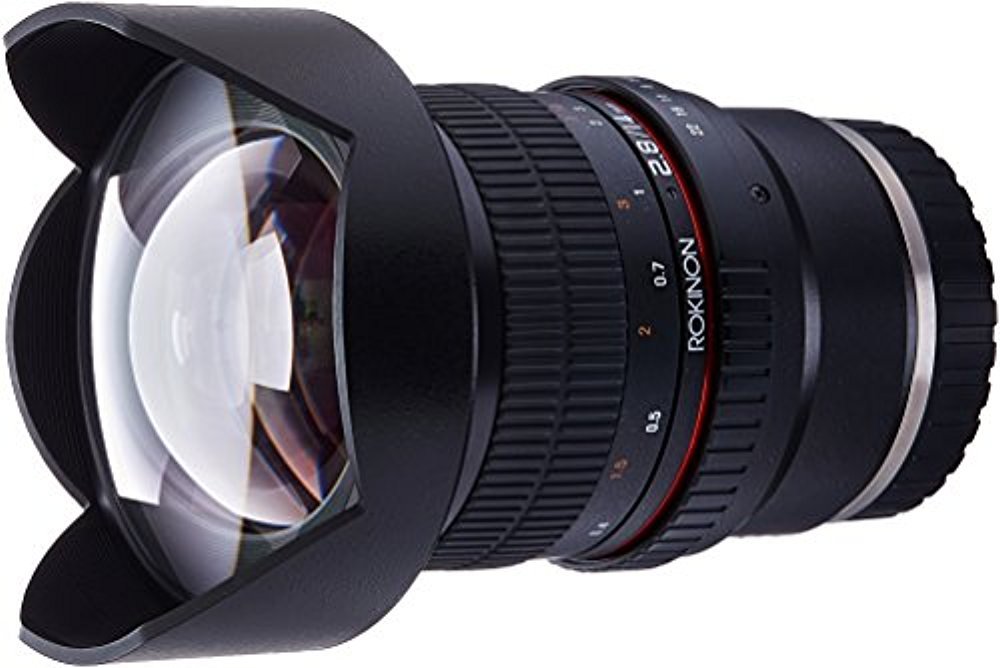 Rokinon FE14M-E 14 mm F2.8 Ultra Wide Lens for Sony E-Mount and Fixed Lens for Other Cameras (Black)