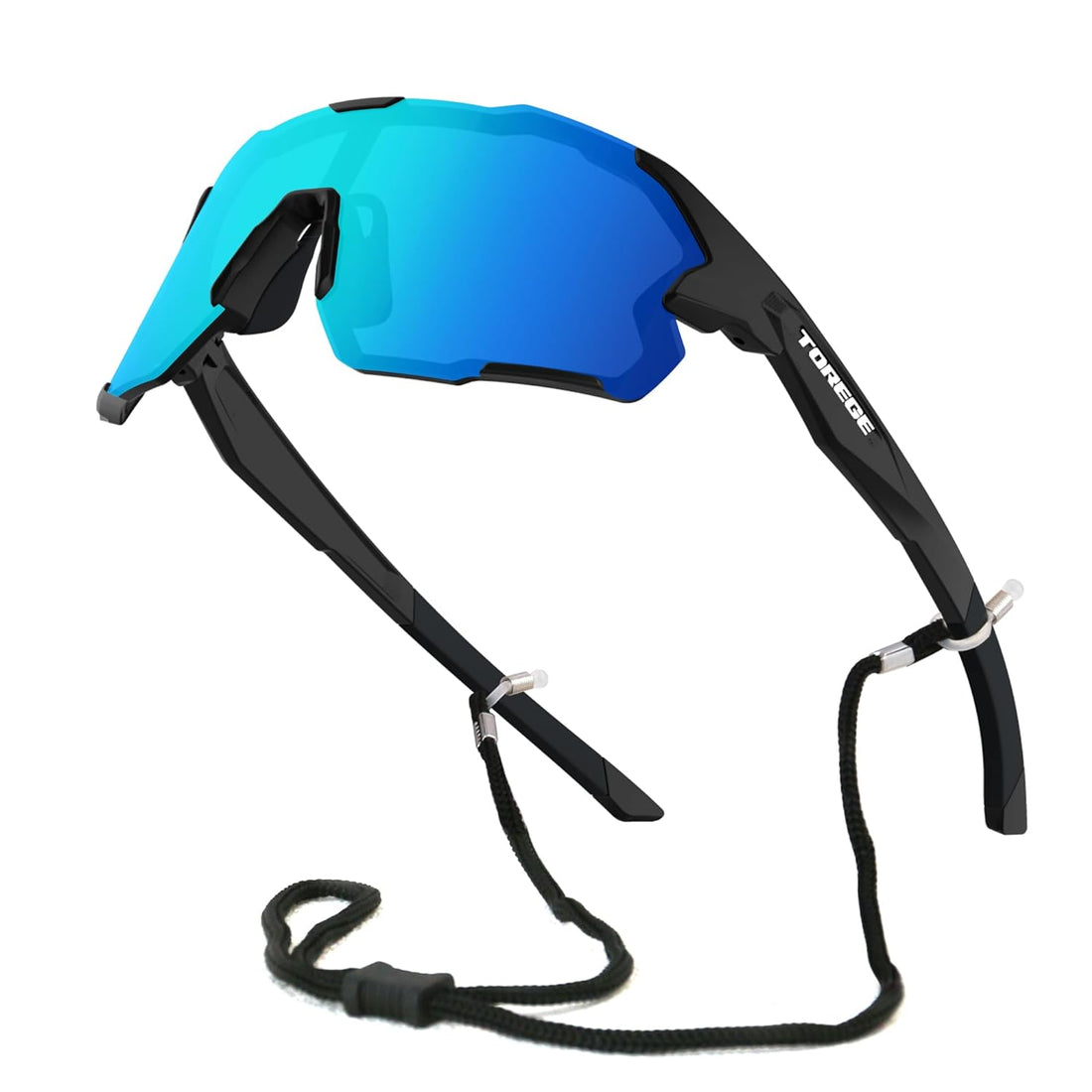 TOREGE Polarized Sunglasses Cycling for Mens Women UV Protection Climbing Trekking Sports Sun Glasses TR72