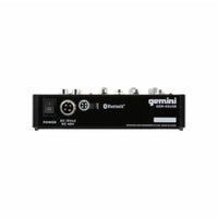 Gemini GEM-05USB Compact 5 Channel Bluetooth Mixer - USB Playback (Black)