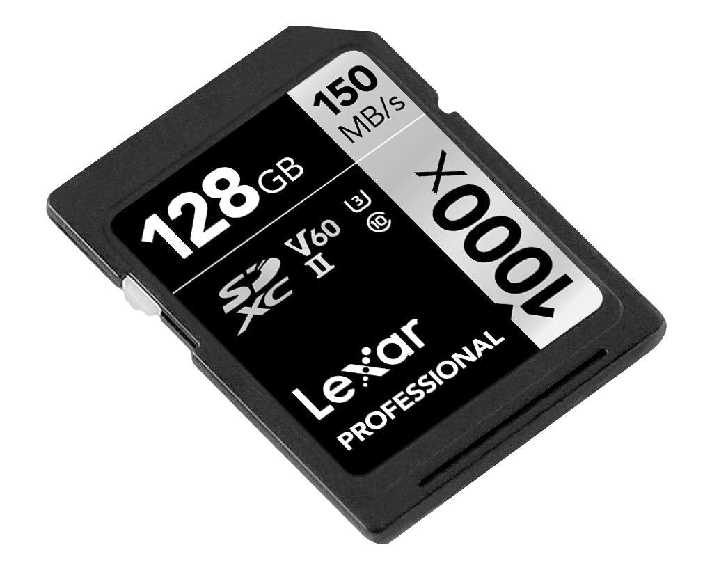 Lexar Professional 1000x 128GB SDXC UHS-II Card LSD128CRBNA10002 - 2 Pack