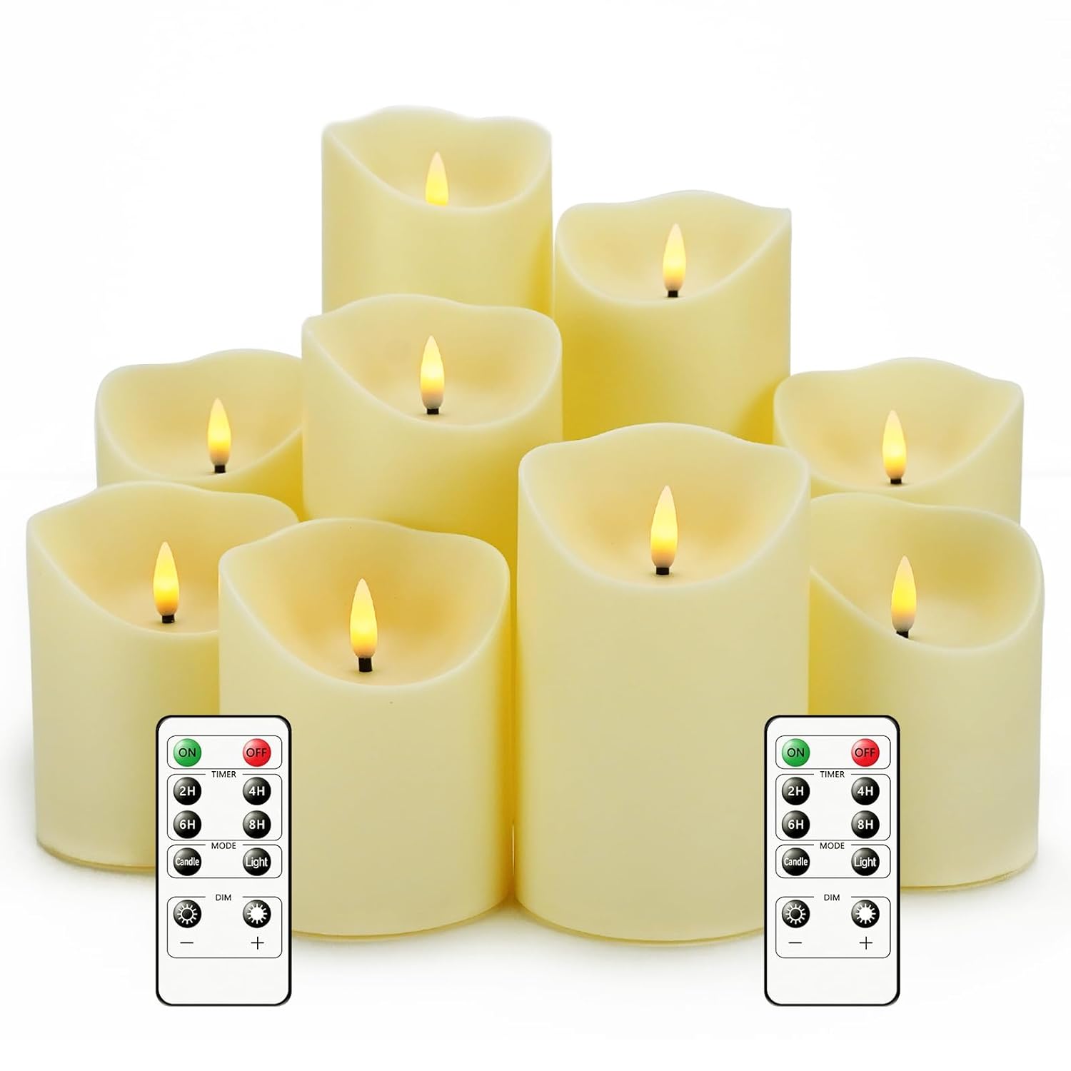 Waterresident Waterproof Flameless Candles