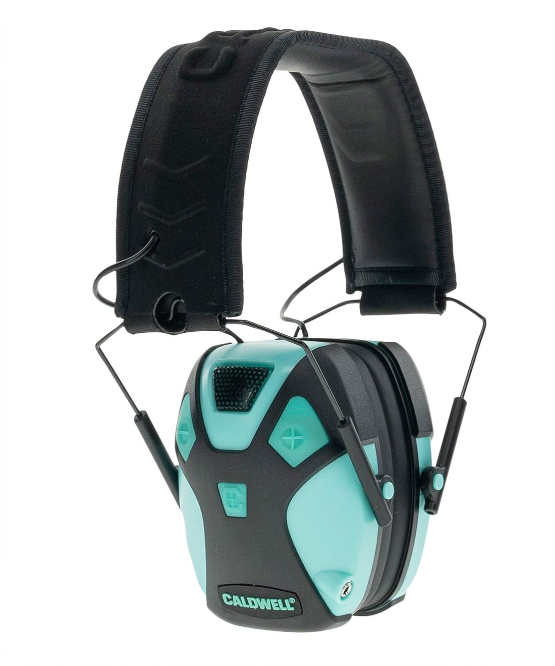 Caldwell E-Max Low Profile Electronic Hearing Protection with Sound Amplification 21-25 NRR - Adjustable Earmuffs