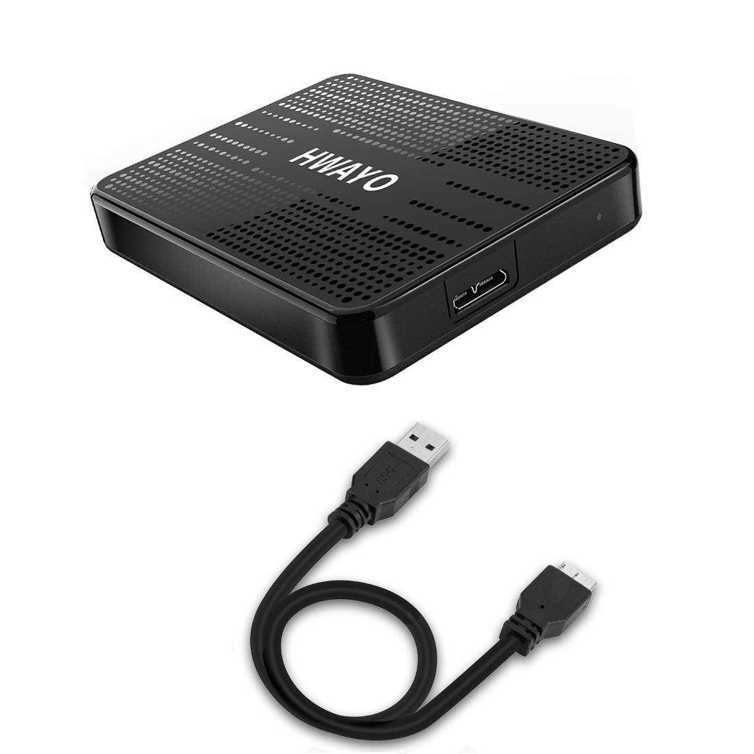 HWAYO 250GB Portable External Hard Drive Ultra Slim 2.5'' USB 3.0 HDD Storage for PC, Desktop, Laptop, MacBook, Chromebook, Xbox One