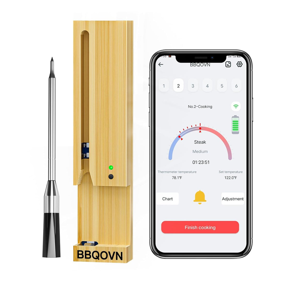 Home & Kitchen  Kitchen & Dining  Kitchen Tools  Kitchen Thermometers  Meat Thermometers