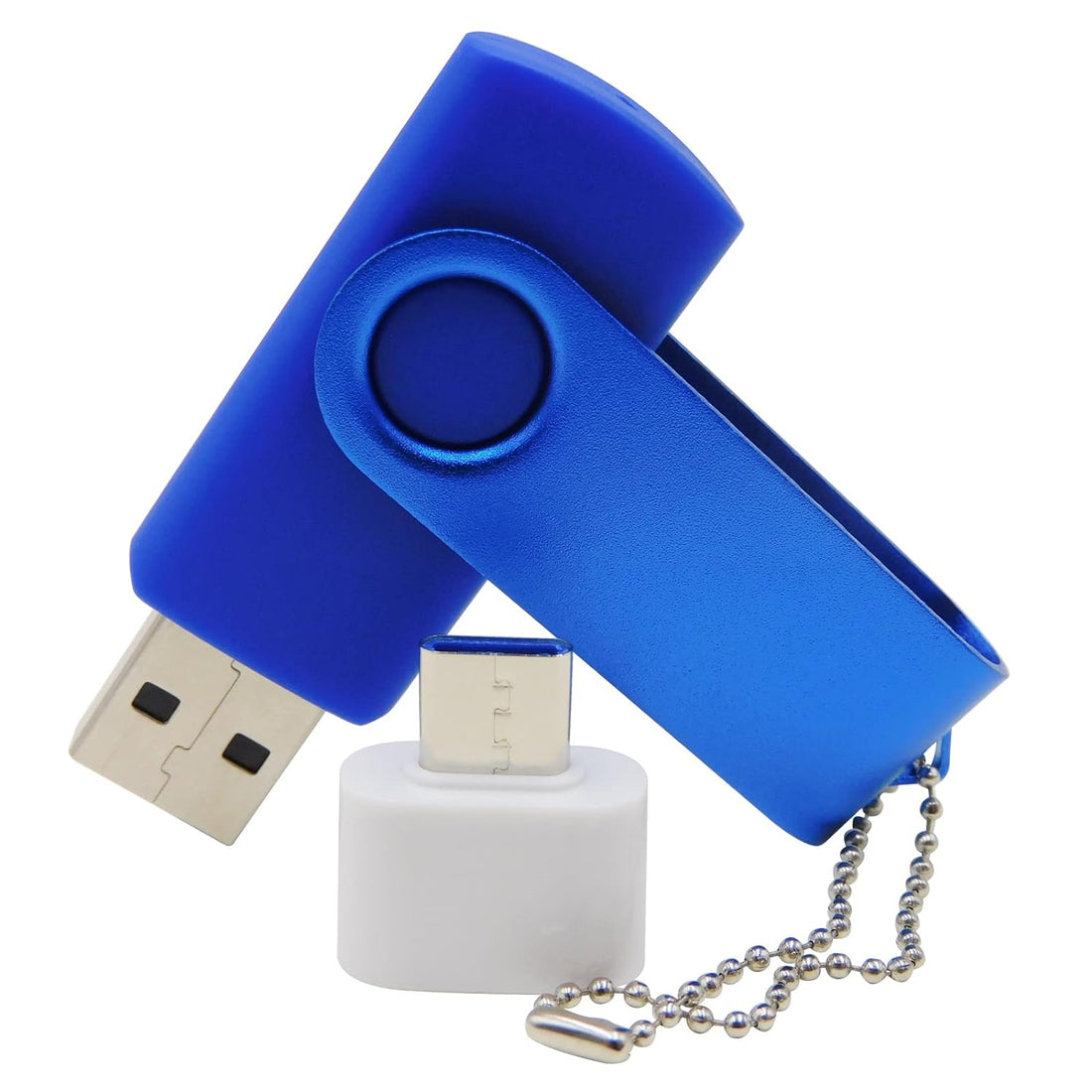 Chauuxee 512MB USB Flash Drives Thumb Drive U Disk PenDrive Memory Sticks for Pupil Student Presents Gifts (Blue)
