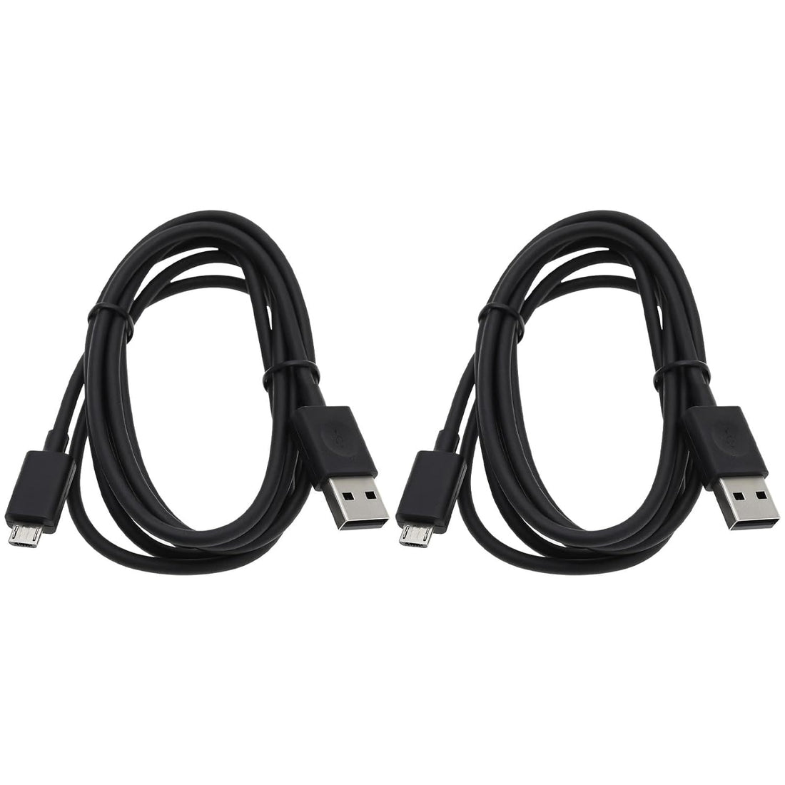 Micro Traders 2PCS USB Sync Cable Charging Cable Data Cable 1.5m Compatible with Kindle Fire HD 6/7/8/8.9 Fire HDX 7/8.9 Paperwhite Voyage E-Book Reader