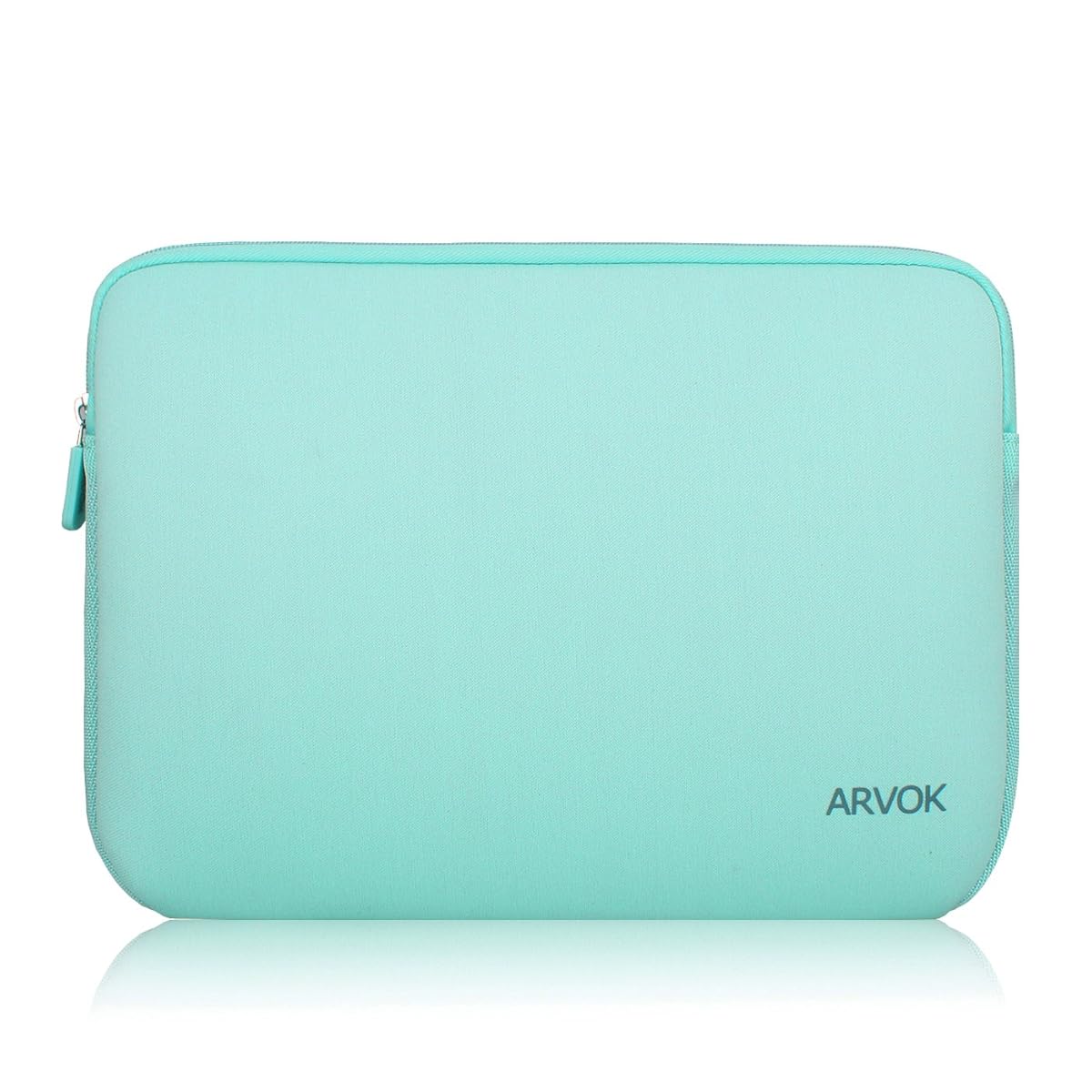 Arvok 13.3 14 Inch Water-resistant Neoprene Laptop Sleeve/Notebook Computer Case/Tablet Briefcase Carrying Bag/Pouch Skin Cover For Acer/Asus/Dell/Fujitsu/Lenovo/HP/Samsung/Sony/Toshiba(Light Green)