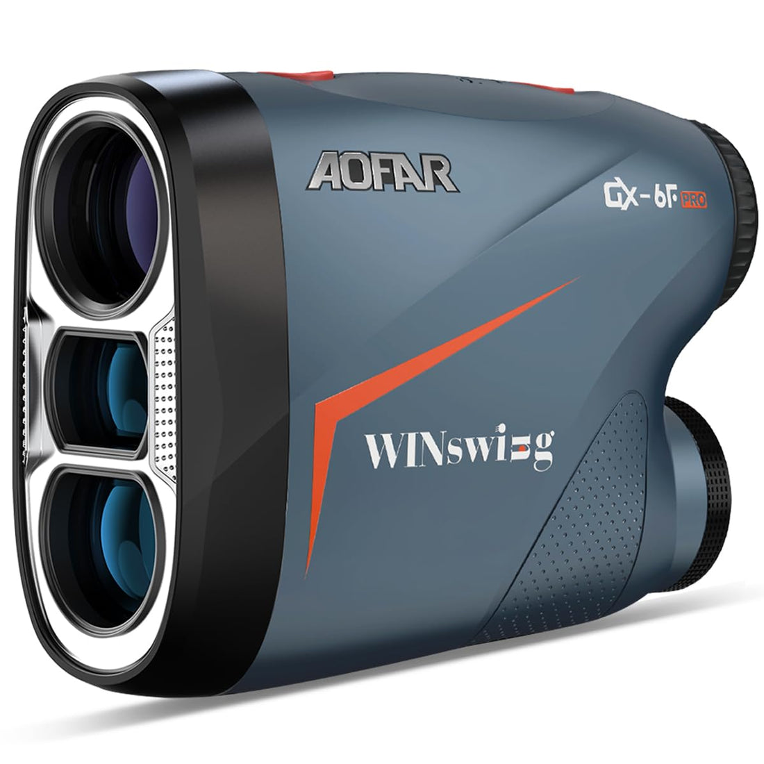 AOFAR GX-6F PRO Golf Rangefinder Update Version, with Slope and Angle Switch, Flag Lock with Pulse Vibration and Closer Scanning, Continuous Scan, Measures up to 600 Yards, Readings Fast and Accurate