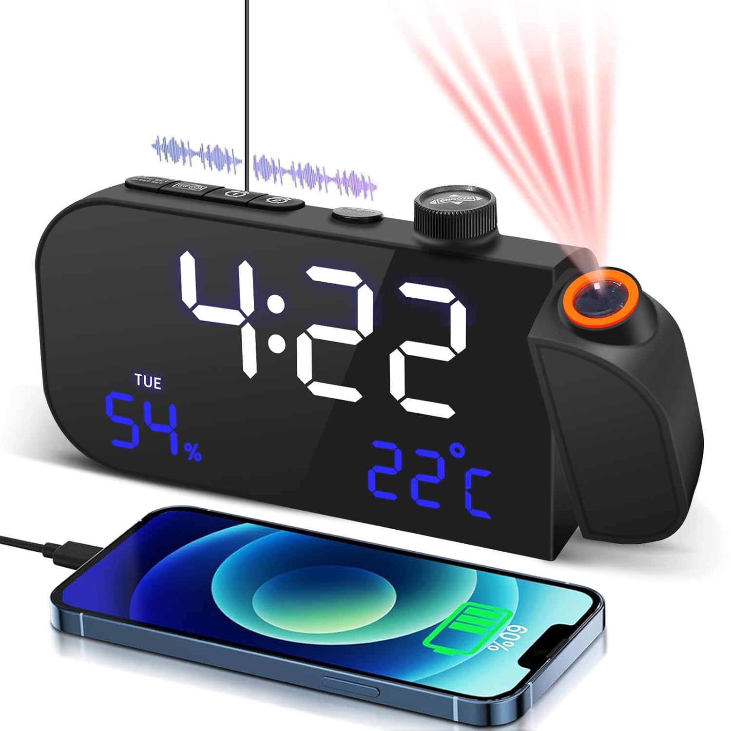 Home & Kitchen  Home & Décor  Clocks  Specialty Clocks  Projection Clocks