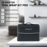 Official Creality 3D Printer Tools Kit, 74 Pieces 3D Printer Tool Wrap Kit Pro 3D Printer Accessories with Storage Bag for 3D Printer Nozzle Cleaning Removing Model Processing Multi-Purpose Tool Box