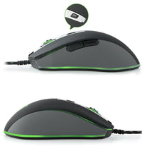 Plugable Performance Mouse with PixArt PMW 3360 Sensor for Gaming and Precision Applications - Compatible with Windows, Mac, and Linux