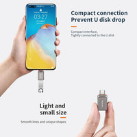 mcdodo USB C to USB Adapter 2 Pack,Type C Thunderbolt 4 OTG Converter,USB C Male to USB A 3.0 Female Adapter for iPhone 15,MacBook Pro Air,iPad,Galaxy S23,Other Type C or Thunderbolt Devices