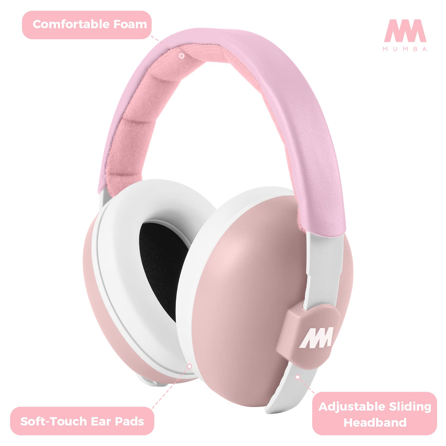 Mumba Baby Ear Protection: Mumba Baby Noise Cancelling – Close-up Detail