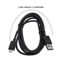 Micro Traders 2PCS USB Sync Cable Charging Cable Data Cable 1.5m Compatible with Kindle Fire HD 6/7/8/8.9 Fire HDX 7/8.9 Paperwhite Voyage E-Book Reader