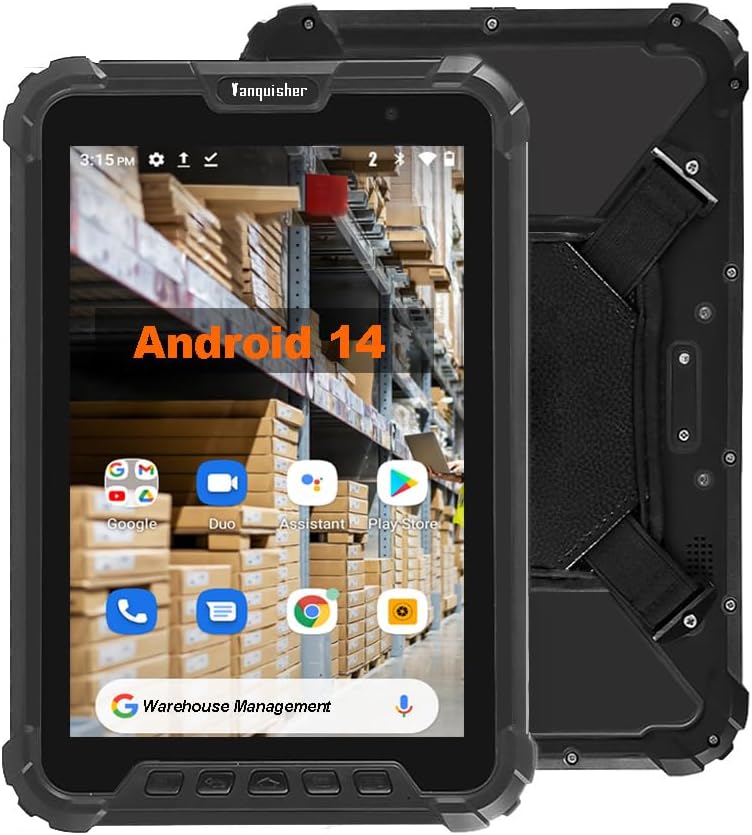 Tablet Vanquisher: Vanquisher 2025 Ultra Rugged 8-inch – Front View