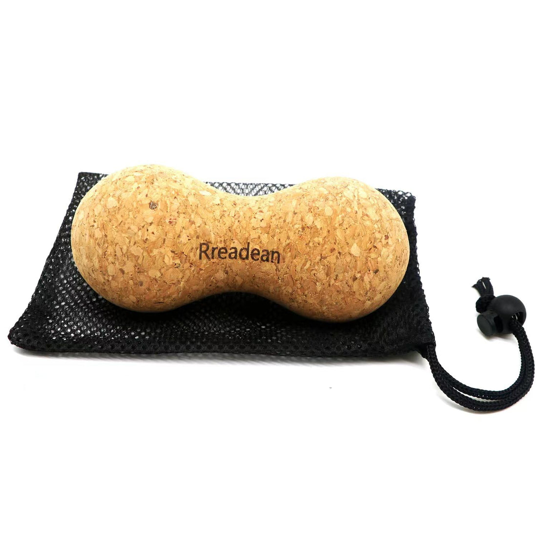 Rreadean Cork Peanut Massage Tool for Rigger Point Therapy, Back Pain, Yoga & Posture Improvement