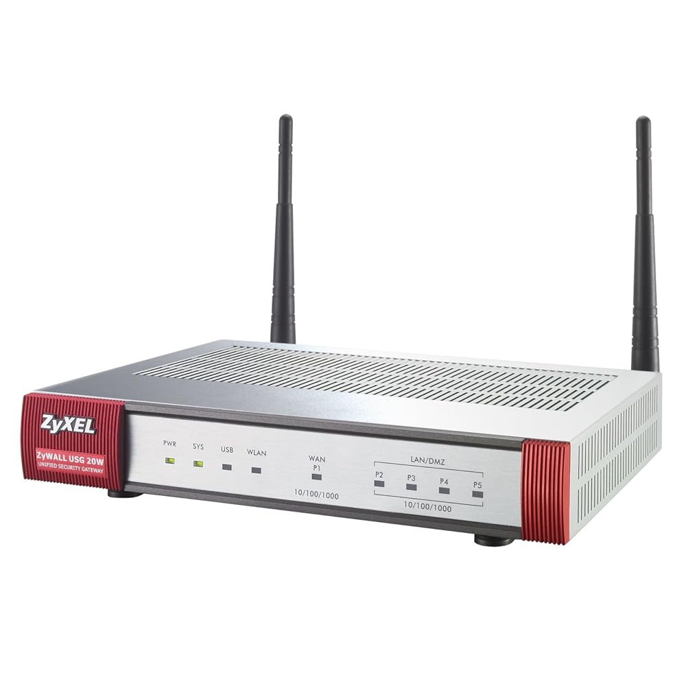 Zyxel ZWUSG20W ZyWALL 802.11N Wireless Internet Security Firewall