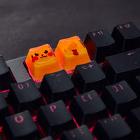 Gaming Keycaps Resin Keycaps for Cherry MX Swtiches Handmade (Style1)